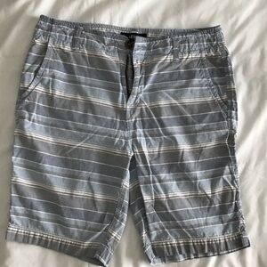 Aero Striped Blue and White Shorts Ready for Vacation Beach or any day Size 31